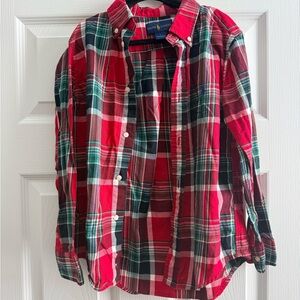 Ralph Lauren Button Up Plaid Shirt
